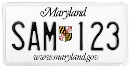 Maryland Tag